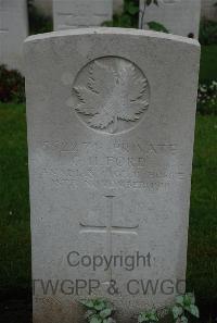 Etaples Military Cemetery - Ford, George Herbert